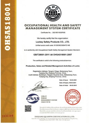 Tiêu chuẩn quốc tế OHSAS 18001 2007