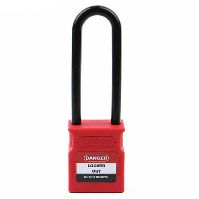 Ổ khóa an toàn còng khóa nylon 76mm LOCKEY CP76P