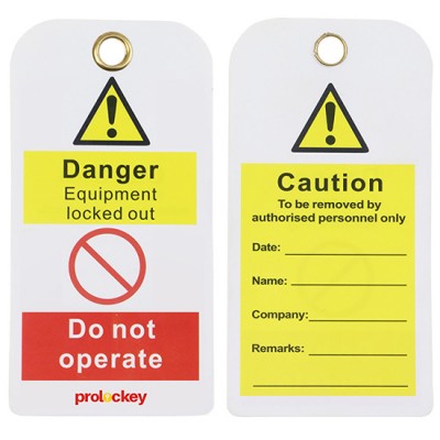 Thẻ cảnh báo an toàn “DO NOT OPERATE” PROLOCKEY LT01