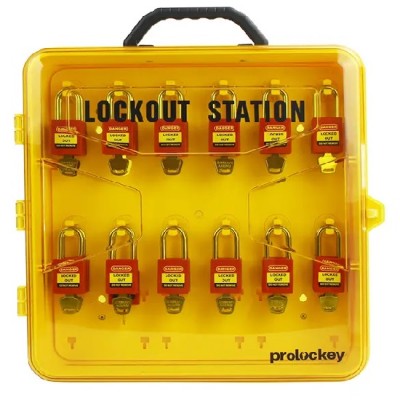 Trạm khóa nhựa đa năng chứa tới 24 ổ khóa PROLOCKEY PLK21