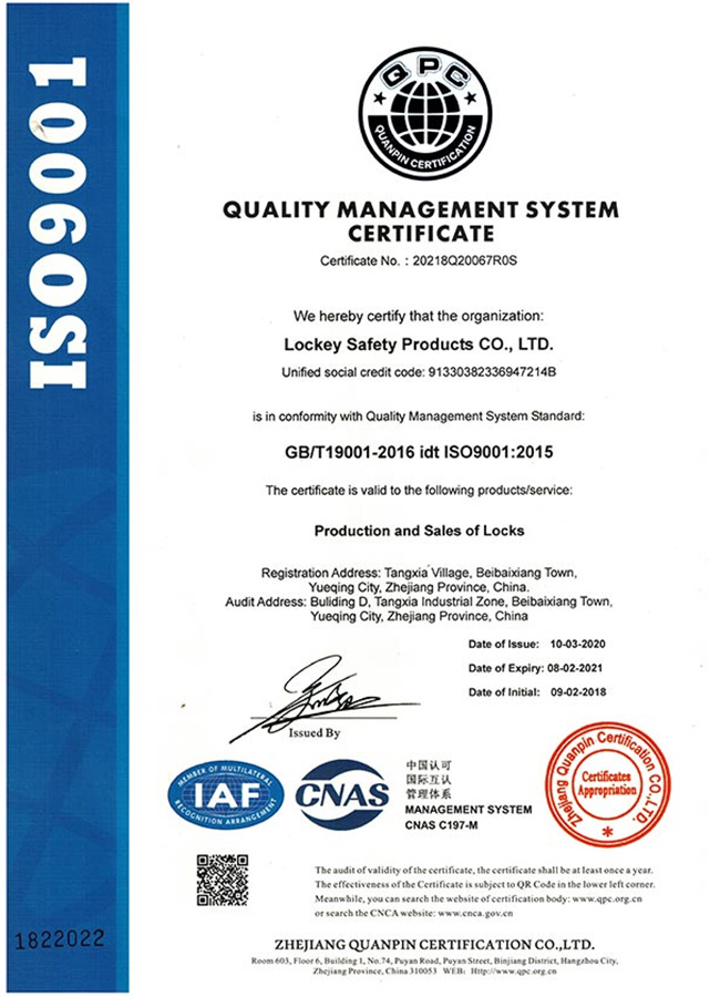 Chứng nhận ISO 9001