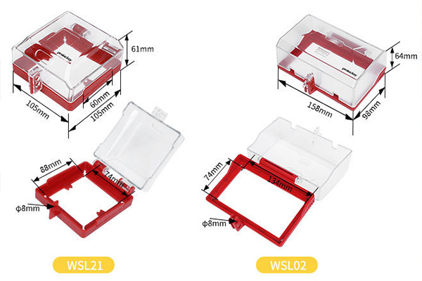 Khóa an toàn công tắc tường PROLOCKEY WSL02 01