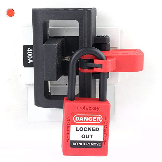 Khóa LOTO Aptomat MCCB 480 600V tay cầm lớn PROLOCKEY CBL43