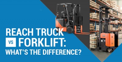 Xe nâng Reach Truck và forklift khác nhau như thế nào