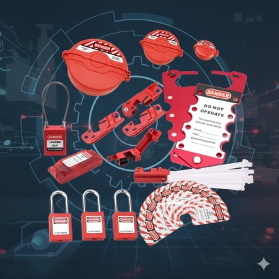 Bộ khóa LOTO cho điện và van PROLOCKEY TK-0422