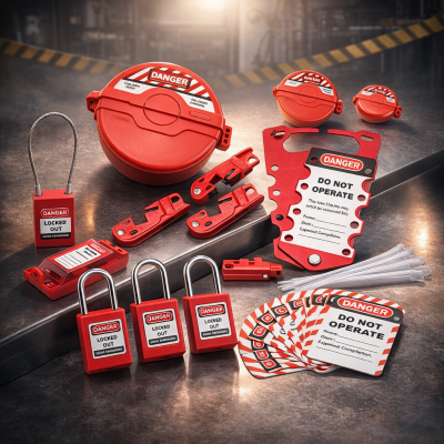 Bộ khóa LOTO cho điện và van PROLOCKEY TK-0422