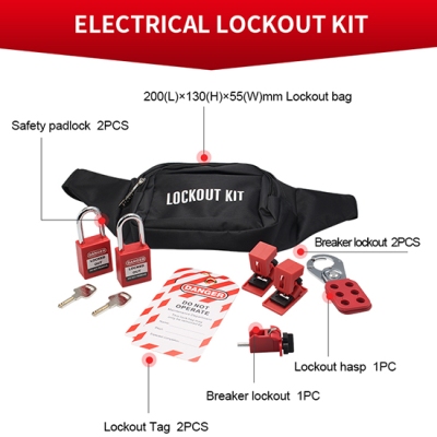 Bộ khóa LOTO điện cho nhà máy và xưởng sản xuất PROLOCKEY LG04