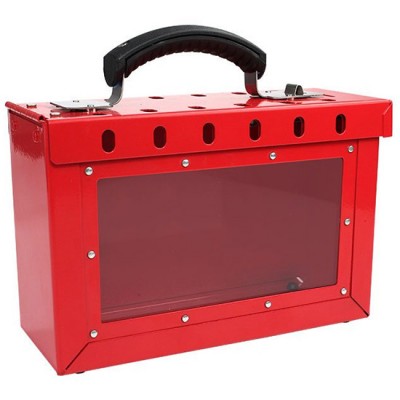 Hộp Khóa Nhóm LOTO Có Cửa Sổ Quan Sát 12 Vị Trí Khóa PROLOCKEY LK01-2