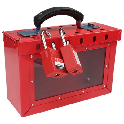 Hộp Khóa Nhóm LOTO Có Cửa Sổ Quan Sát 12 Vị Trí Khóa PROLOCKEY LK01-2