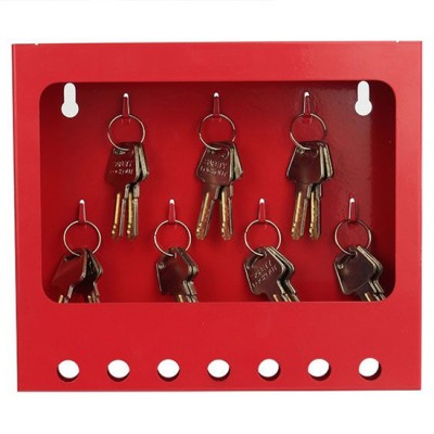 Hộp khóa nhóm LOTO gắn tường 7 móc treo chìa khóa PROLOCKEY LK71