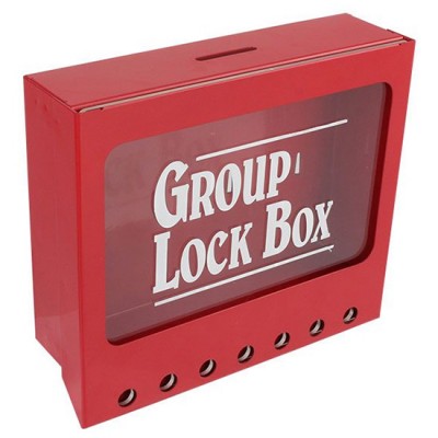 Hộp khóa nhóm LOTO gắn tường 7 móc treo chìa khóa PROLOCKEY LK71