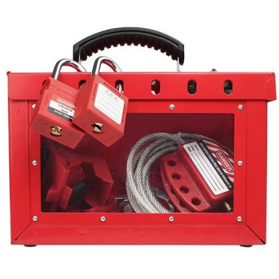 Hộp Khóa Nhóm LOTO Có Cửa Sổ Quan Sát 12 Vị Trí Khóa PROLOCKEY LK01-2