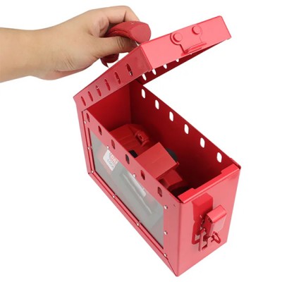 Hộp Khóa Nhóm LOTO Có Cửa Sổ Quan Sát 13 Vị Trí Khóa PROLOCKEY LK02-2