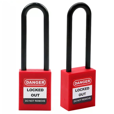 Khóa an toàn cùm nylon cách điện cao 76mm PROLOCKEY P76P