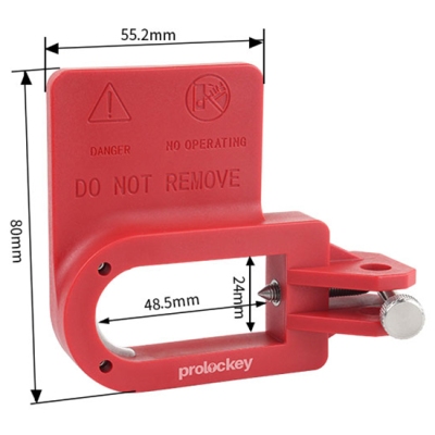 Khóa cầu dao vỏ đúc MCCB có hành trình đóng dài PROLOCKEY CBL201-H