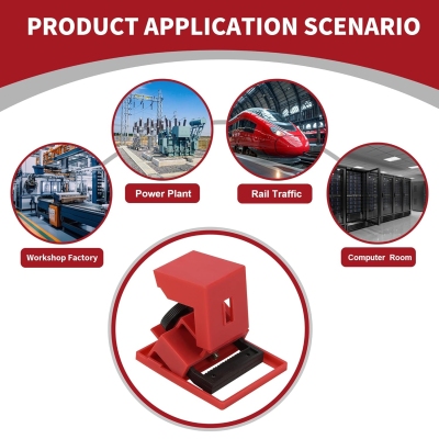 Khóa cầu dao vỏ đúc có dòng điện từ 250A đến 400A dạng clamp-on PROLOCKEY CBL12