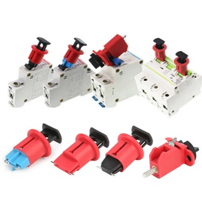 Khóa cầu dao điện thu nhỏ MCB – Chân hướng vào 10mm PROLOCKEY PIS