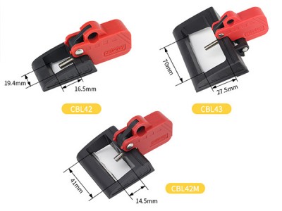 Khóa cầu dao CB đa cực dạng Grip Tight 19mm PROLOCKEY CBL42