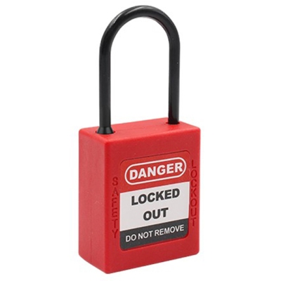 Ổ khóa an toàn còng bằng nylon 4mm PROLOCKEY KD-P38PD4