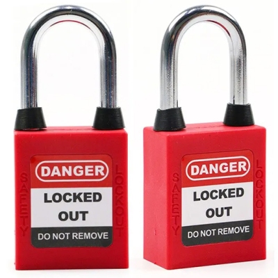 Khóa An Toàn Cùm Thép PROLOCKEY P38SDP: Chống Cạy, Chống Bụi & LOTO Công Nghiệp