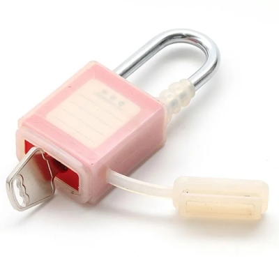 Khóa an toàn cùm thép 38mm có vỏ bọc silicon chống bụi PROLOCKEY P38SR2