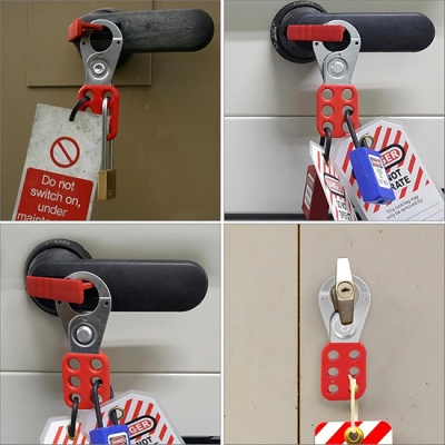 Khóa Kẹp Hasp Hàm Thép 25mm PROLOCKEY SH01 – Dùng Tối đa 6 người