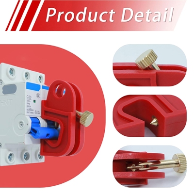 Khóa cầu dao điện có kẹp vít MCCB – Kẹp tối đa 10.5mm PROLOCKEY CBL02-2