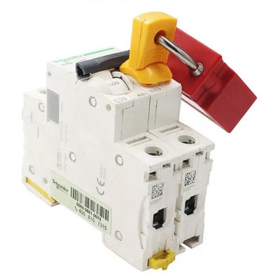 Khóa cầu dao Schneider IC65-IC65N lắp nhanh dạng bấm PROLOCKEY CBL91