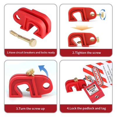 Khóa ngắt mạch vỏ đúc kẹp tối đa 10.5mm PROLOCKEY CBL02-2