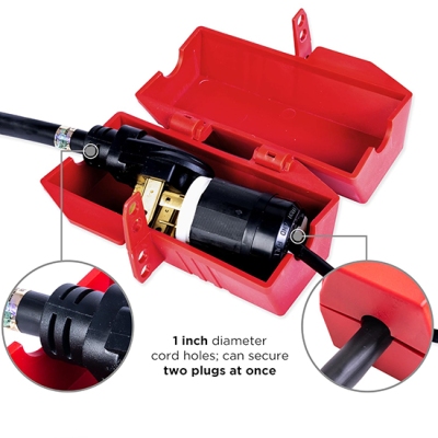 Khóa LOTO Phích Cắm Điện Công Nghiệp 220V-500V PROLOCKEY EPL02