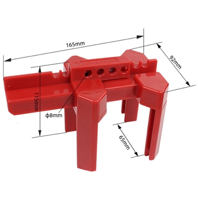 Khóa Van Bi An Toàn Điều Chỉnh Cho Đường Ống 13mm-80mm PROLOCKEY ABVL01M