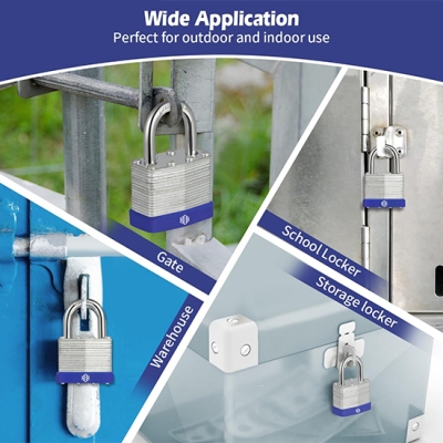 Ổ Khóa laminated nhiều lớp chống cắt 63mm PROLOCKEY LP05