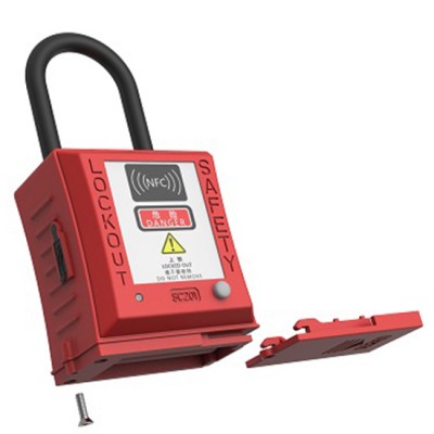 Ổ khóa thẻ IC thông minh còng nylon cao 38mm BA-SC201