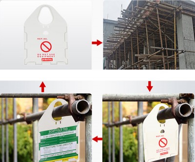 Giá Đỡ Và Thẻ  LOTO An Toàn Giàn Giáo PROLOCKEY SLT04