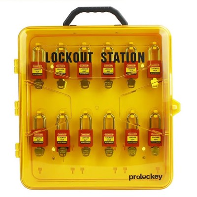 Trạm Quản Lý Khoá LOTO Xách Tay 12 Móc Treo PROLOCKEY PLK21