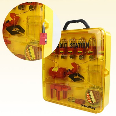 Trạm Quản Lý Khoá LOTO Xách Tay 12 Móc Treo PROLOCKEY PLK21