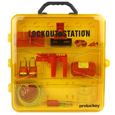 Trạm Quản Lý Khoá LOTO Xách Tay 3 Khay Chứa PROLOCKEY PLK26