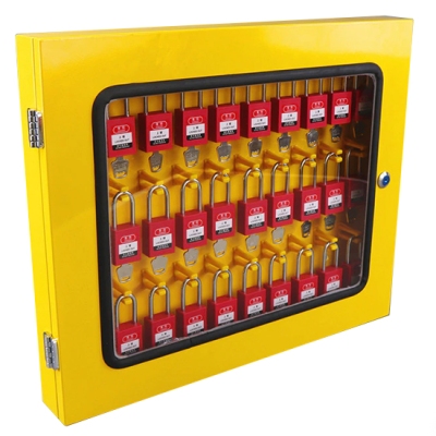 Trạm quản lý khóa LOTO kim loại 30 móc treo PROLOCKEY LK04-2