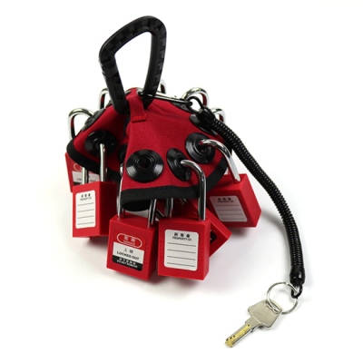 Trạm Treo Khóa LOTO Di Động 12 Vị Trí Bằng Vải Oxford PROLOCKEY PH02