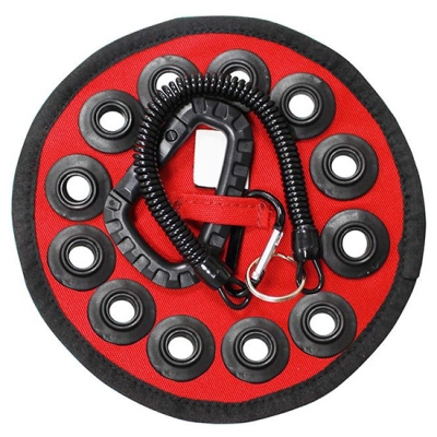 Trạm Treo Khóa LOTO Di Động 12 Vị Trí Bằng Vải Oxford PROLOCKEY PH02