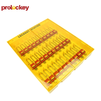 Tủ Khóa LOTO Tích Hợp 30 Ổ Khóa An Toàn P76S-RED PROLOCKEY LG11