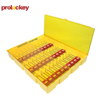 Tủ Khóa LOTO Tích Hợp 30 Ổ Khóa An Toàn P76S-RED PROLOCKEY LG11