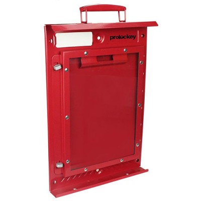 Hộp trưng bày giấy phép LOTO bằng kim loại treo tường PROLOCKEY LK51