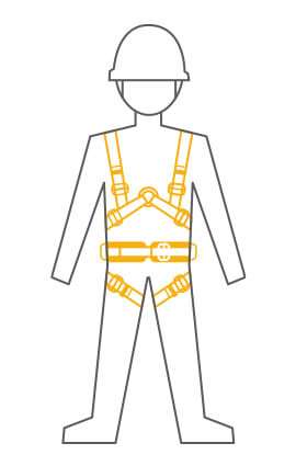 Dây an toàn làm việc trên cao có đệm hông