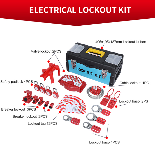Bộ khóa an toàn van và điện kết hợp LOCKEY LG03 1