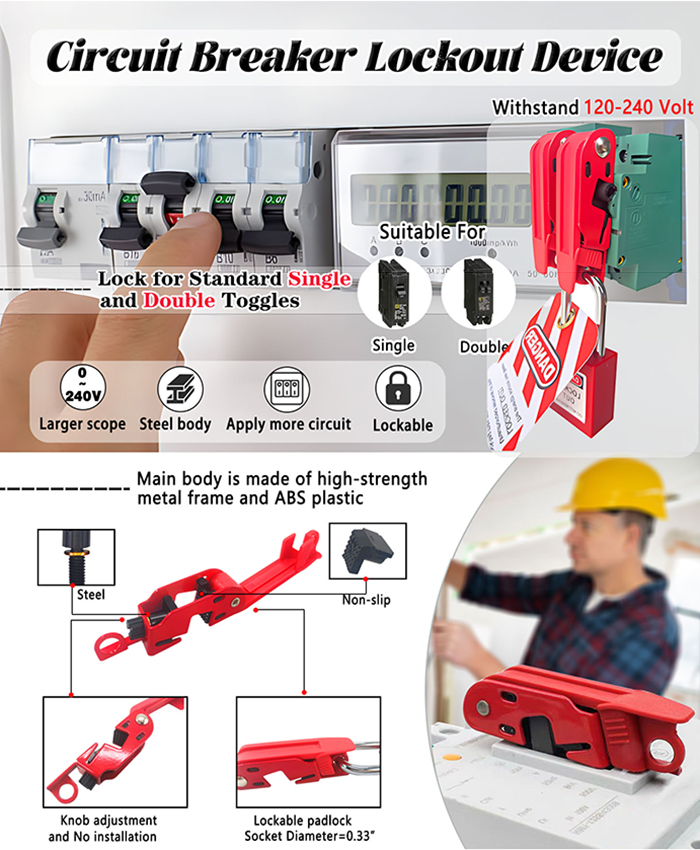 Khóa cầu dao kẹp chặt 2 chiều 12mm PROLOCKEY CBL32 S