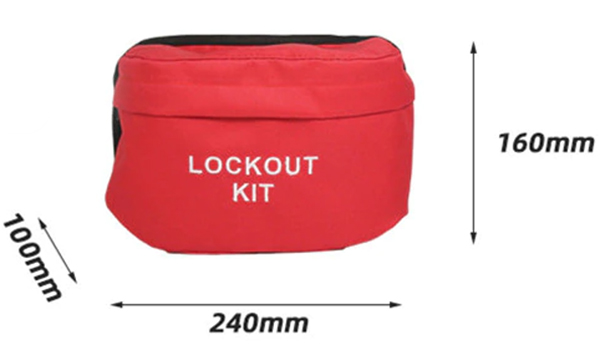 Túi đựng khóa an toàn cá nhân Lockey LB41 2
